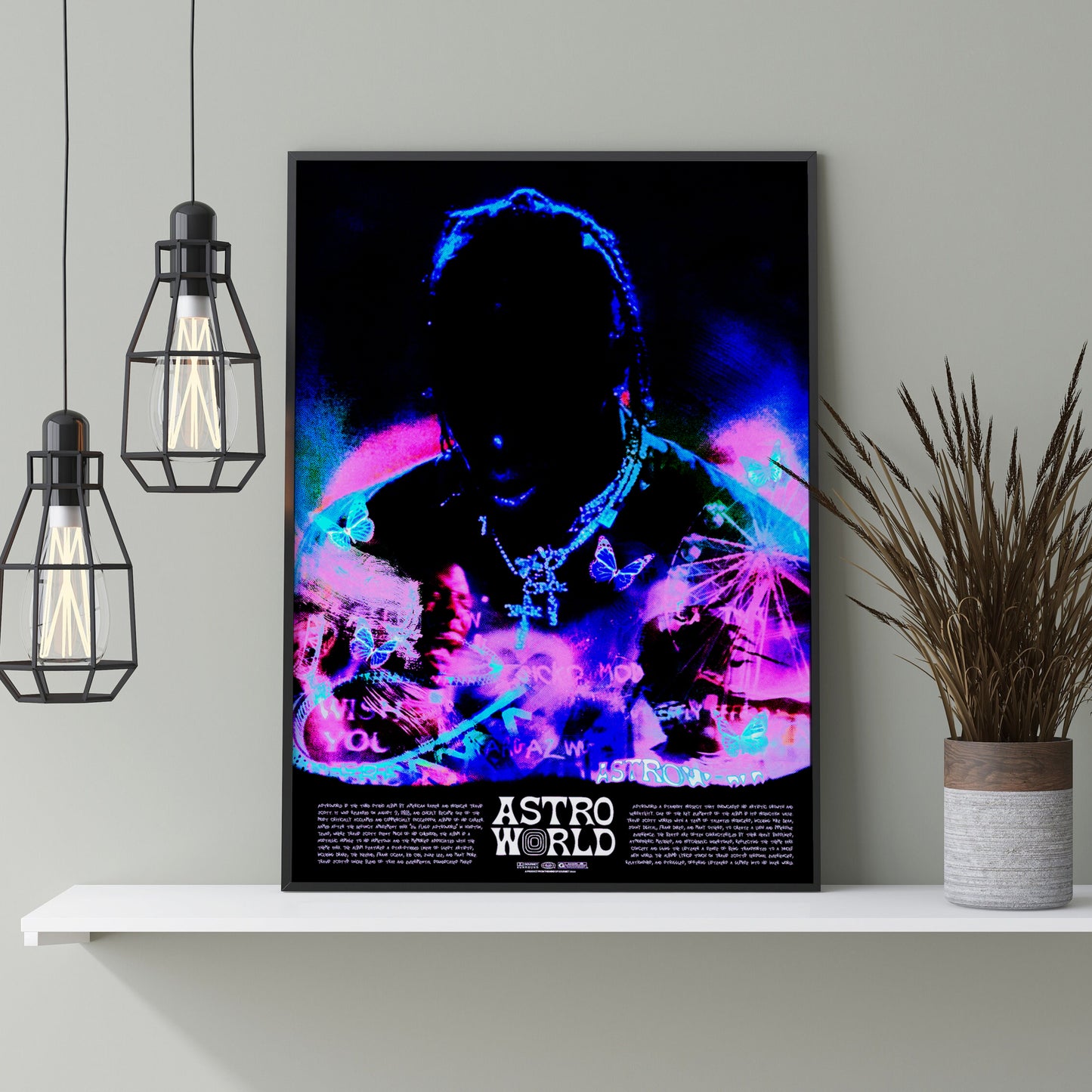 WELCOME TO ASTROWORLD POSTER