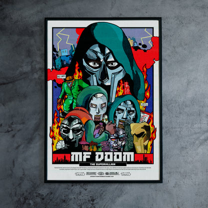 FACES OF VILLAINY POSTER
