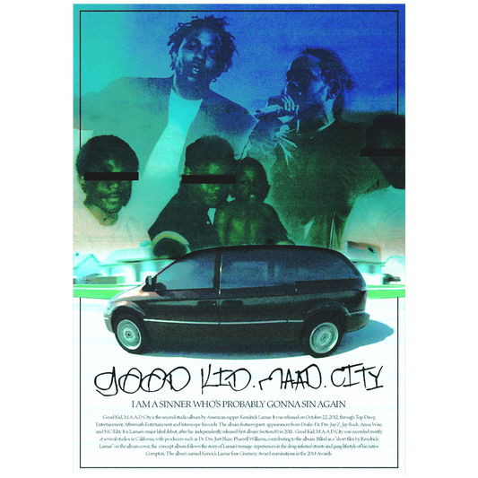 LIMITED RELEASE GKMC KENDRICK POSTER