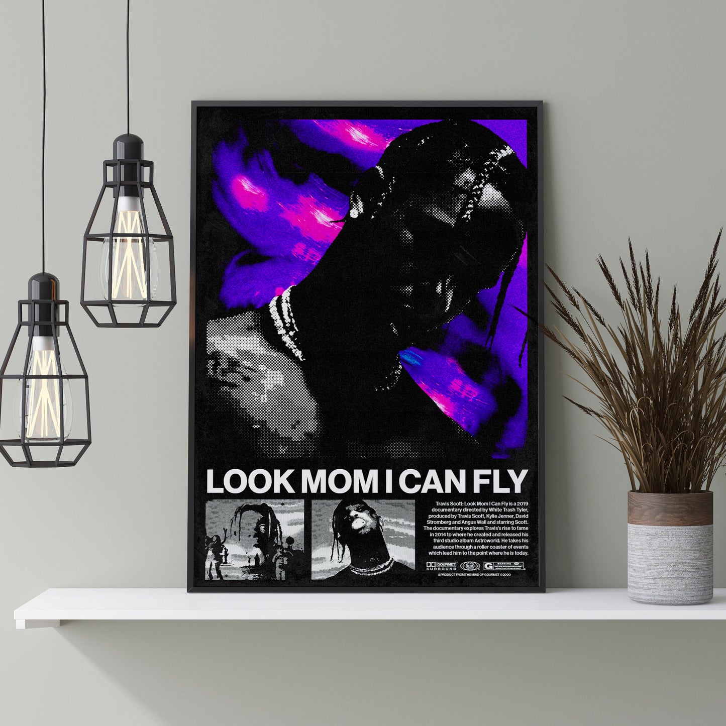 LOOK MOM I CAN FLY POSTER